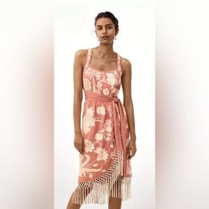 NEW Anthropologie Lucille Fringe Dress Women’s Size 6